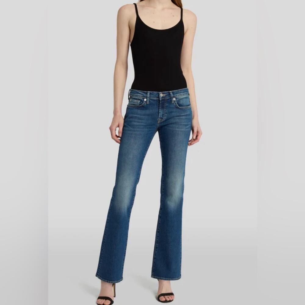7 FOR ALL MANKIND BOOTCUT COTTON BLEND JEANS SIZE 29